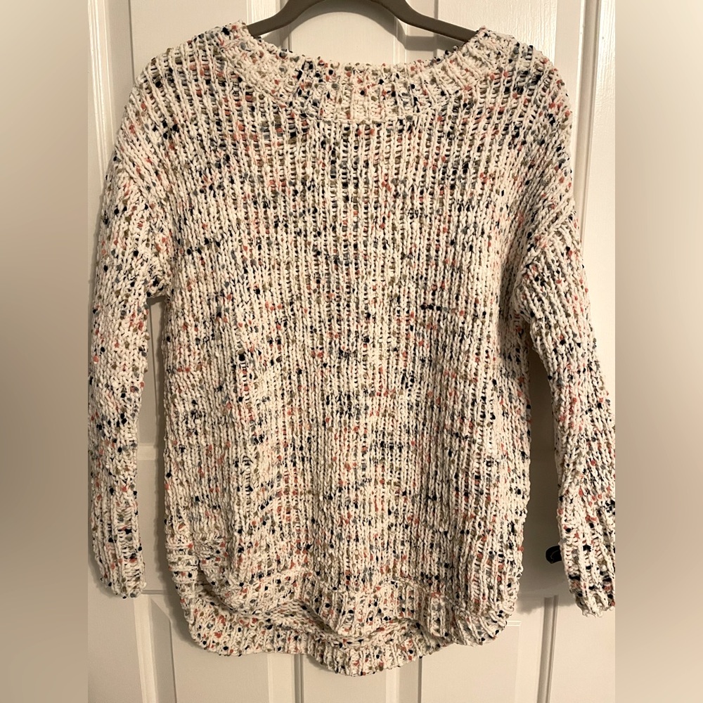 Knitted multicolor sweater